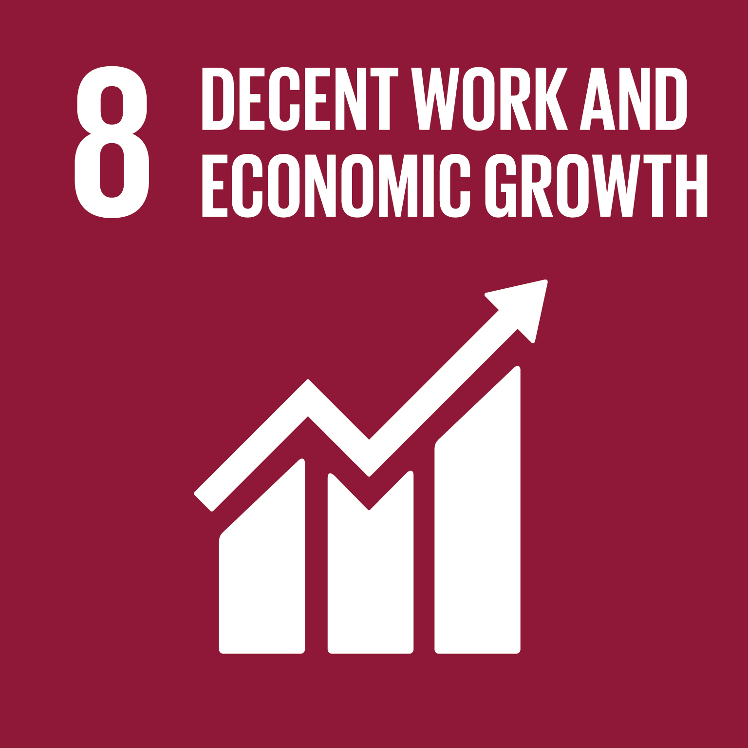 Promote sustained, inclusive and sustainable economic growth, full and productive employment and decent work for all 8